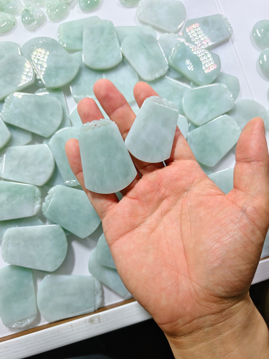 Jade Plaque Pendant