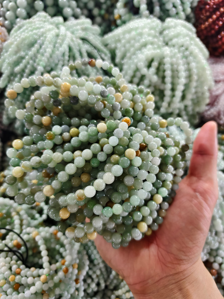 Jade Bead Bracelet - Gradient Tone