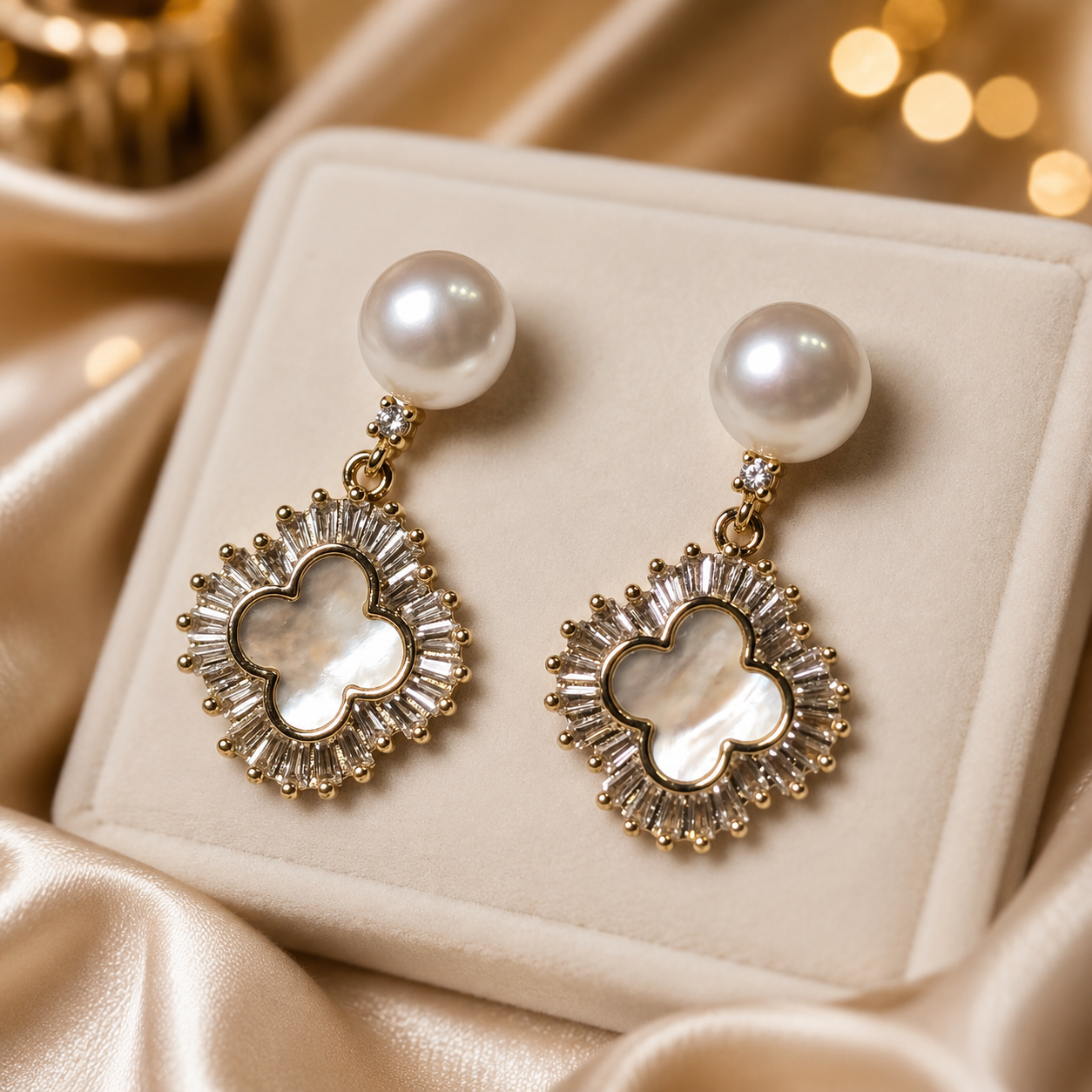 Mother-of-Pearl Clover Drops