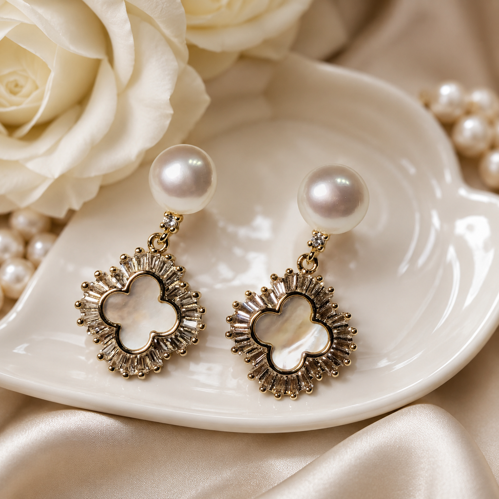 Mother-of-Pearl Clover Drops