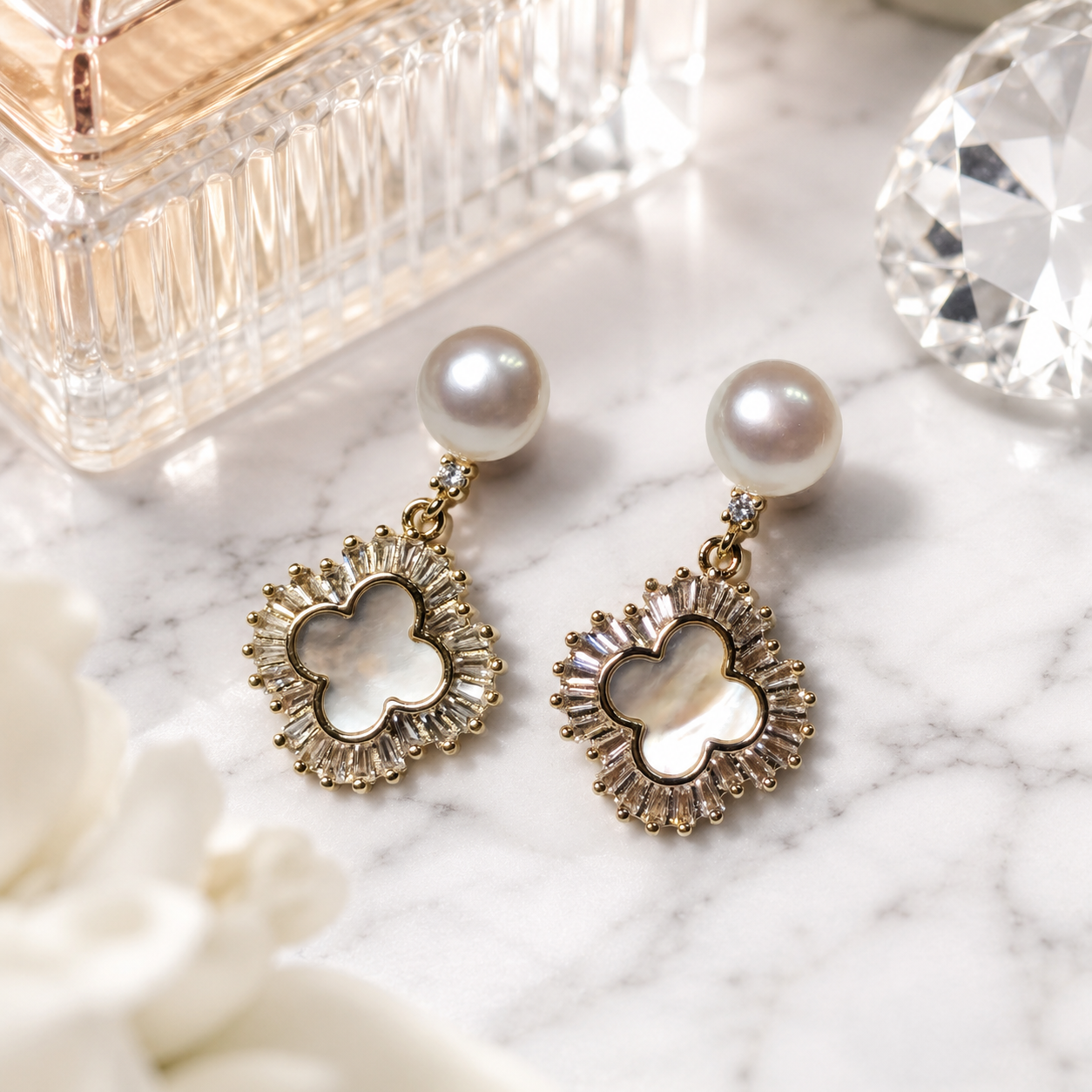 Mother-of-Pearl Clover Drops