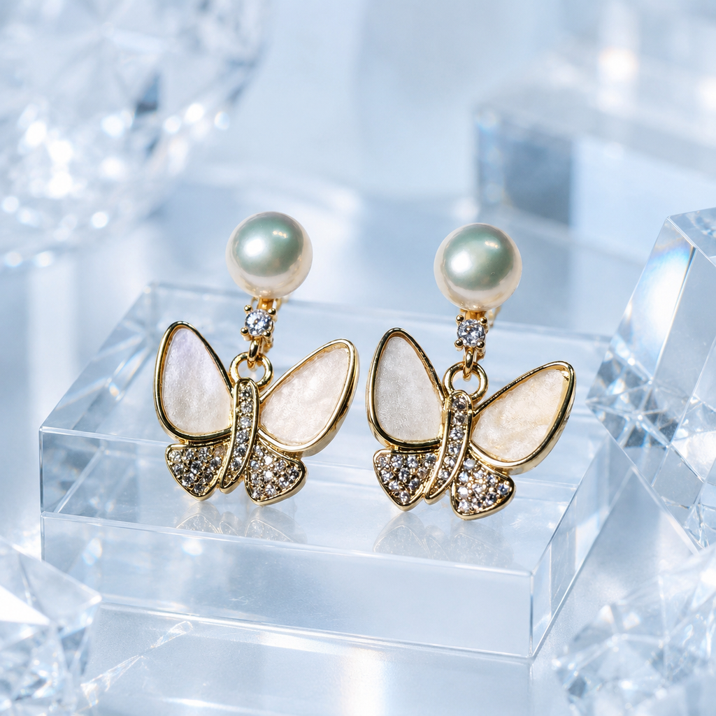 Mother-of-Pearl Butterfly Drops