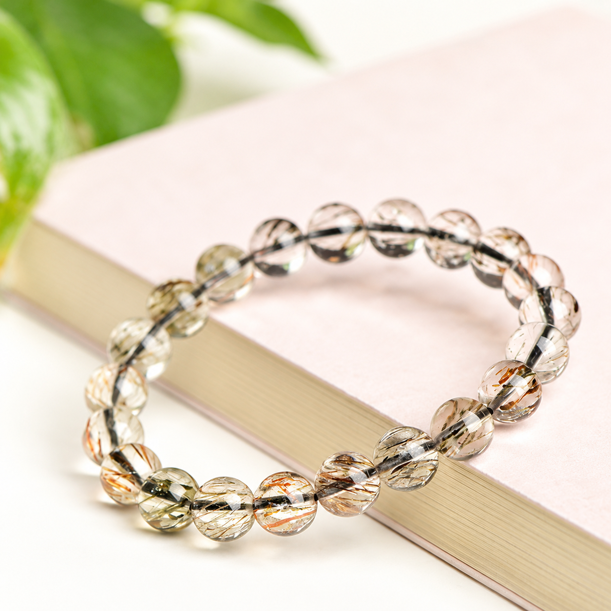 Black Gold Super Seven Bracelet — Dark Luxury Energy — 12mm