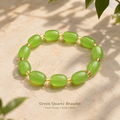 Green Heritage Crystal Bracelet - Calm Growth