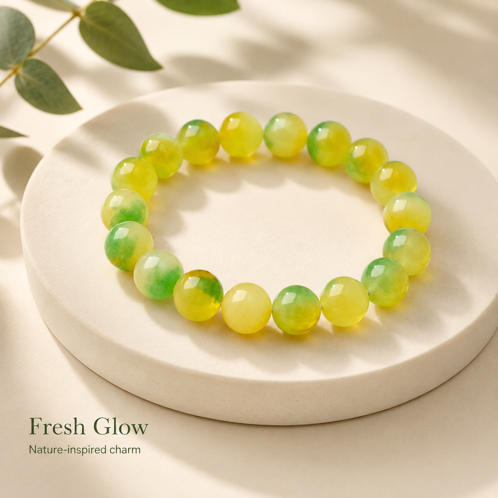 Lucky Green Quartz Bracelet - Abundance Energy