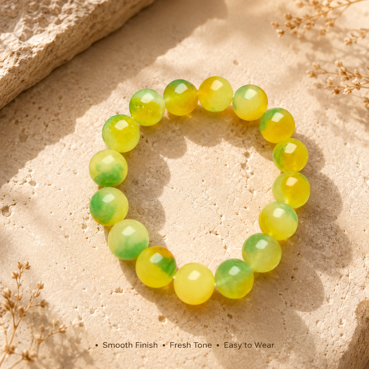 Lucky Green Quartz Bracelet - Abundance Energy
