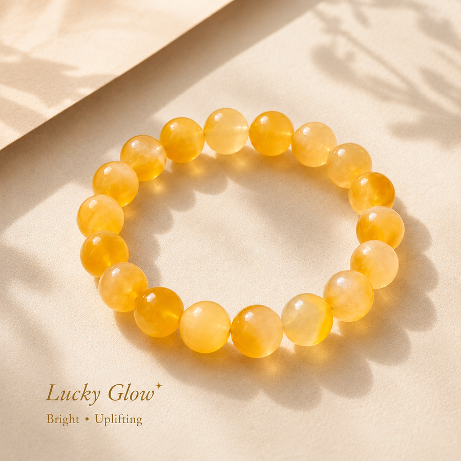 Mixed Quartz Beaded Bracelet - 14mm