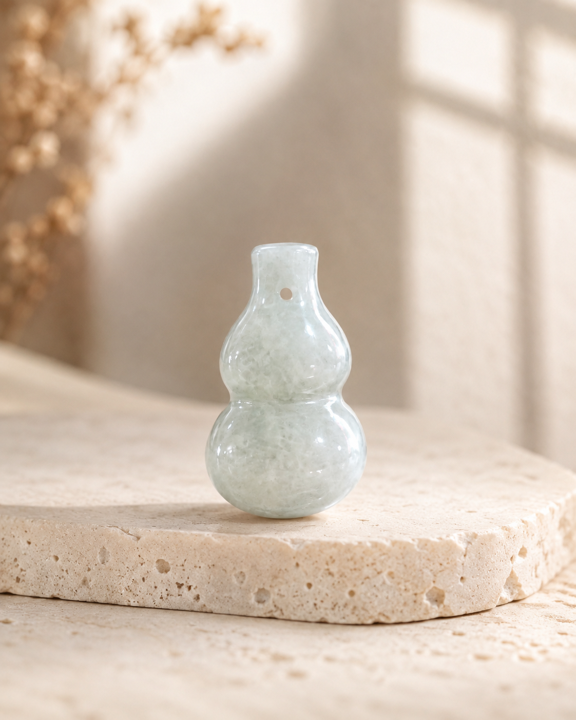 Jade Gourd Pendant