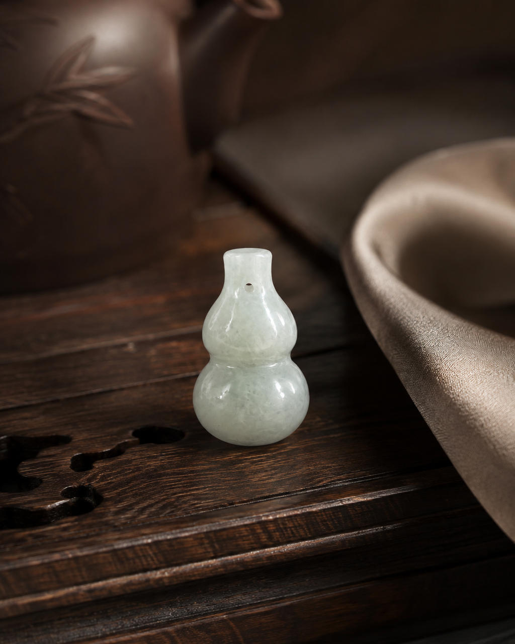 Jade Gourd Pendant