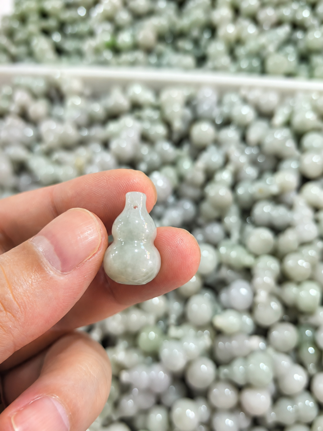 Jade Gourd Pendant