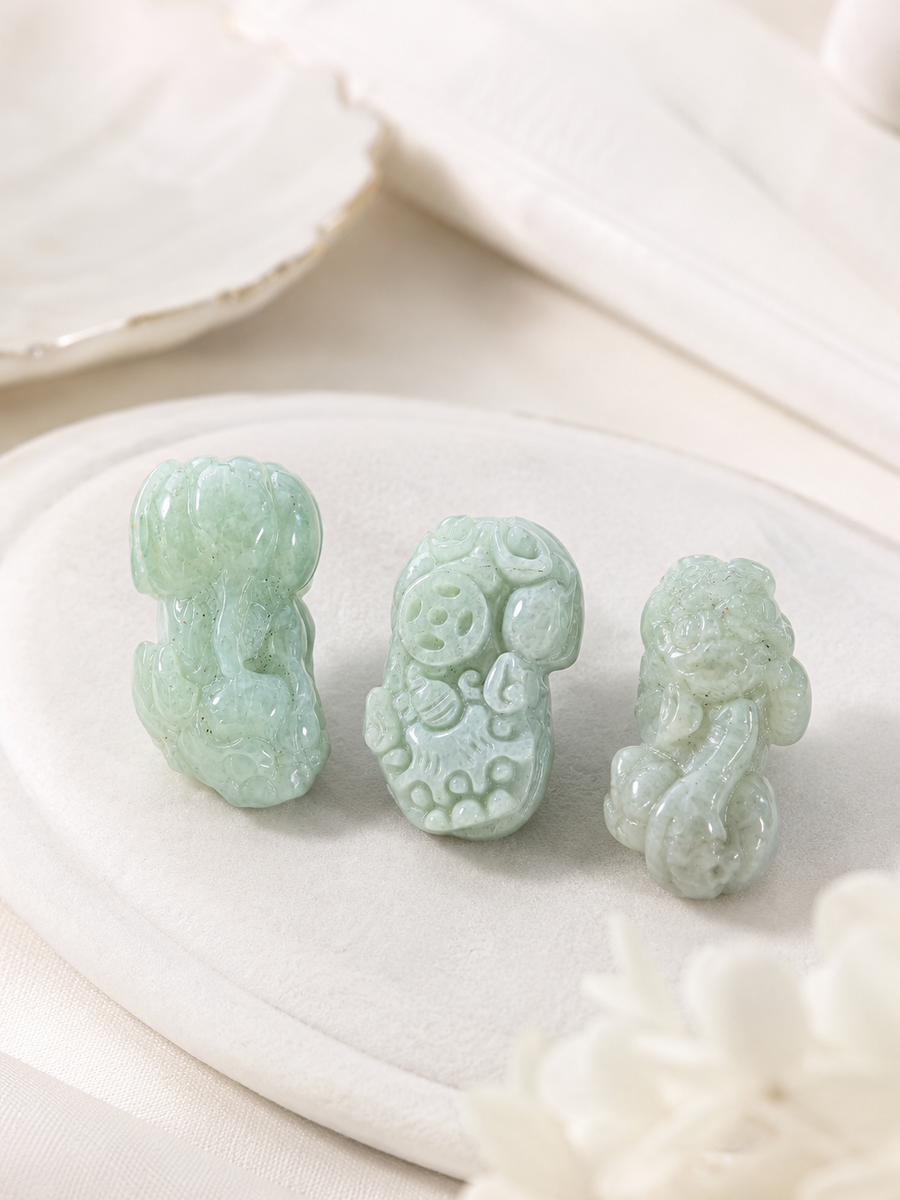 Jade Pixiu Charm - Style 01