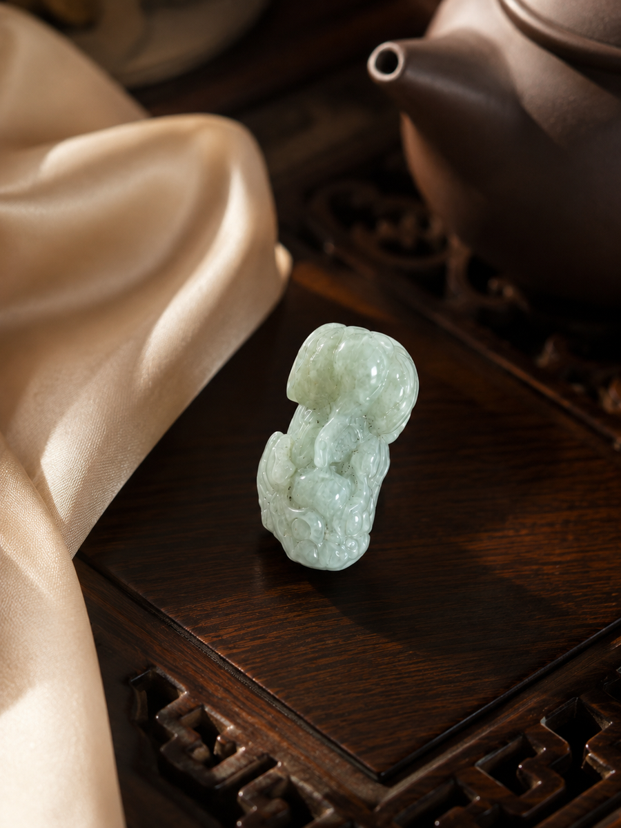 Jade Pixiu Charm - Style 01