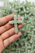 Jade Cross Pendant
