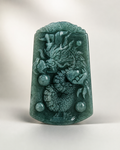 Jade Dragon Pendant - Guatemalan Style