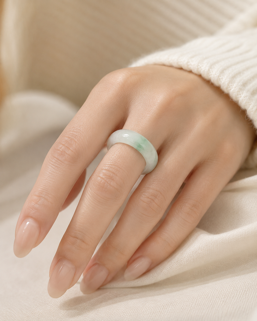 Jade Thumb Ring