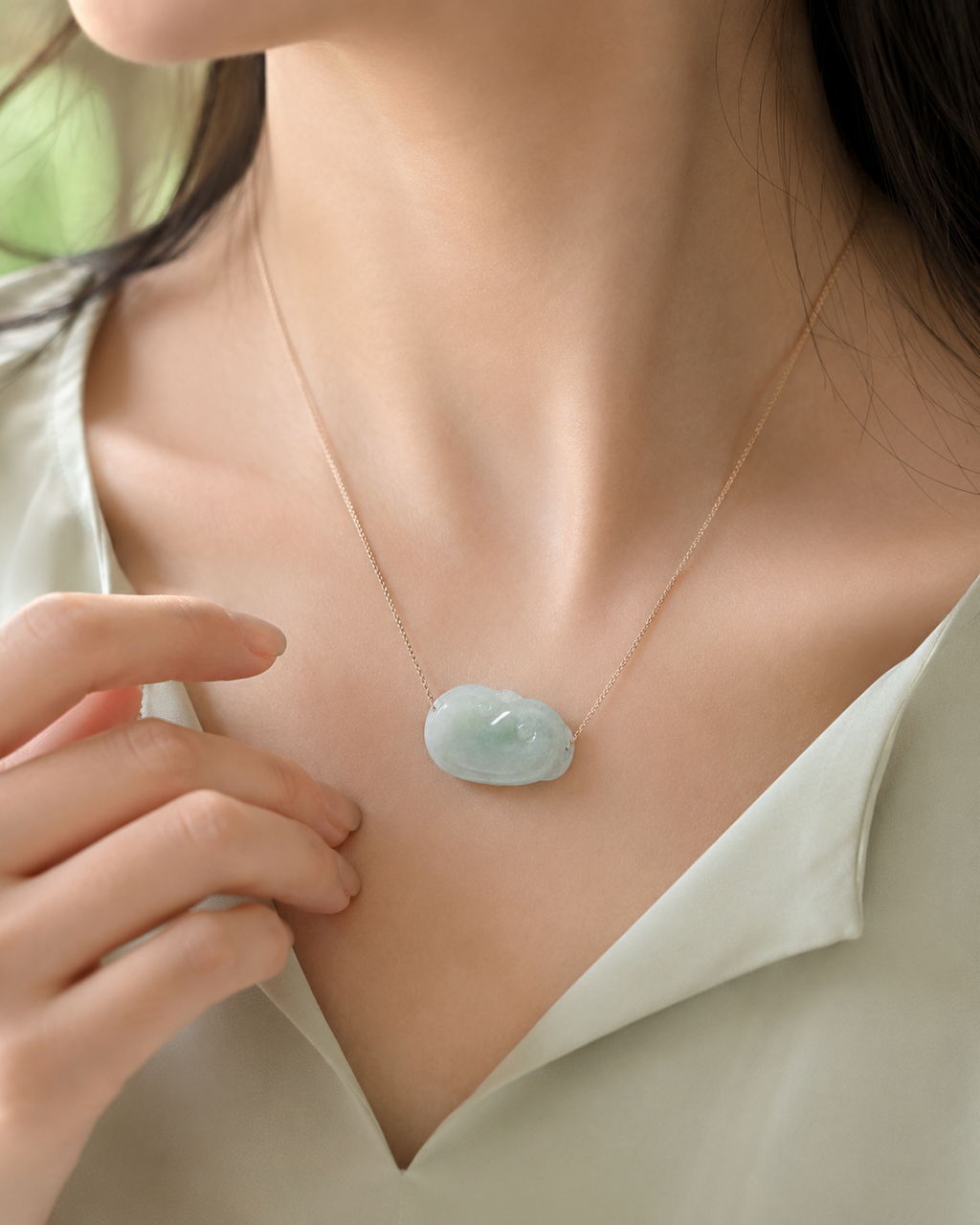Jade Ruyi Pendant