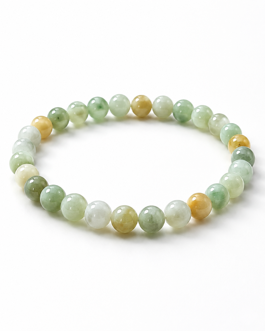 Jade Bead Bracelet - Gradient Tone