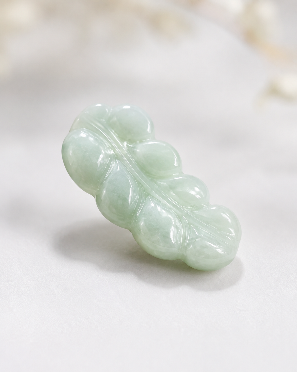 Jade Leaf Pendant