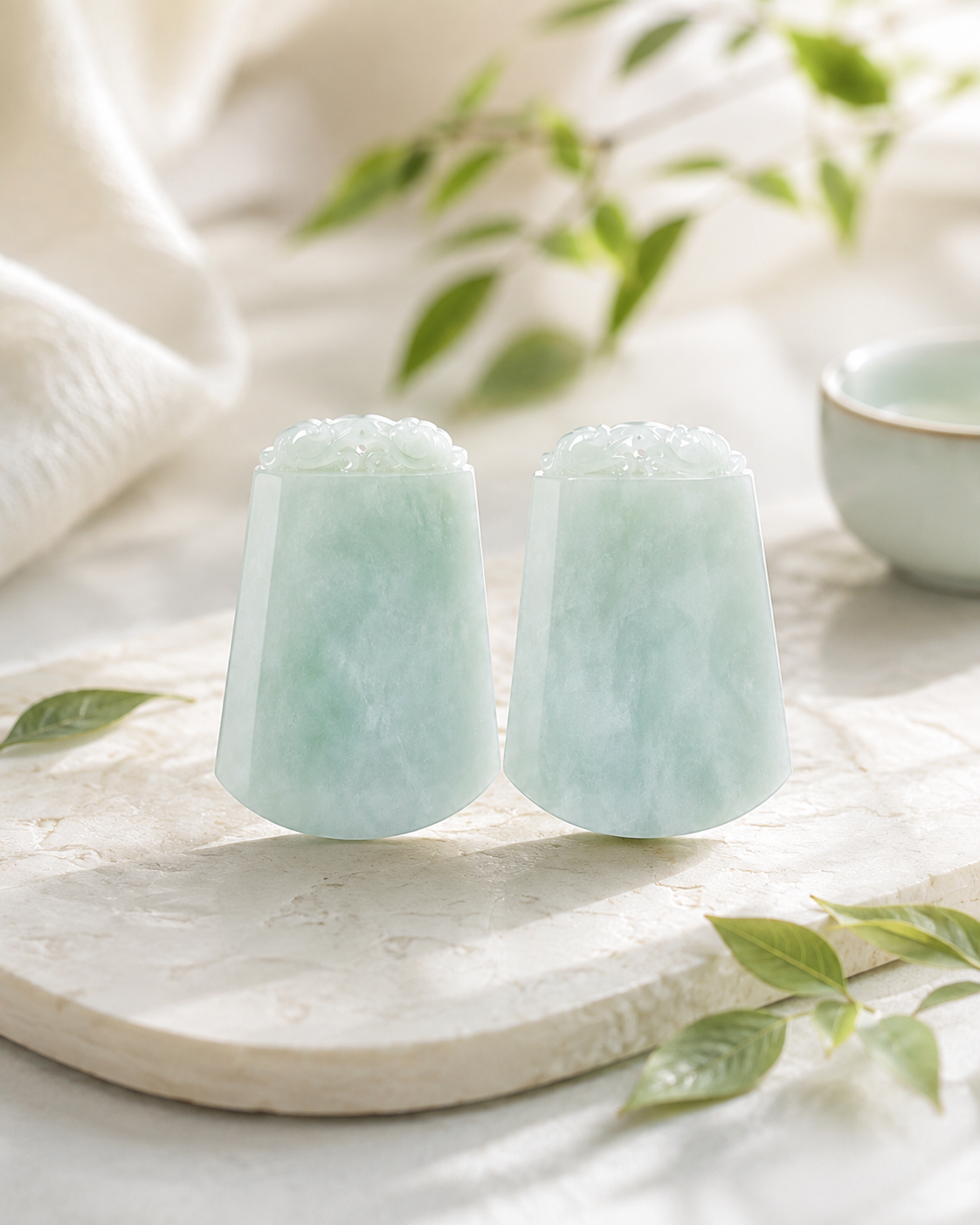 Jade Plaque Pendant