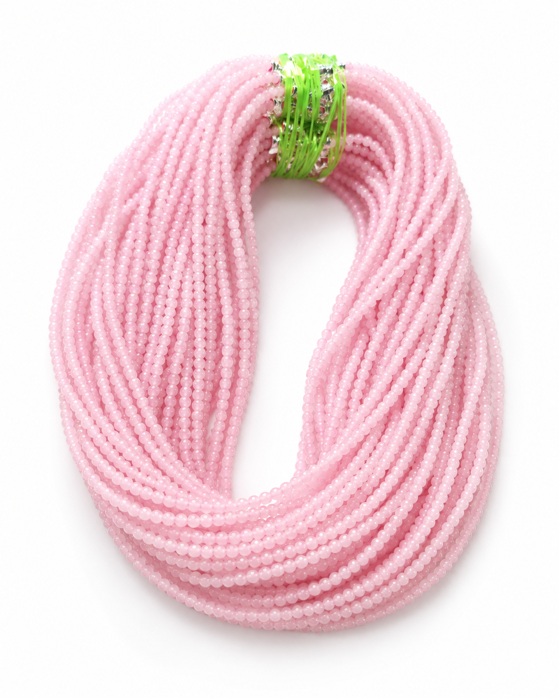 Jade Bead Necklace - approx. 4 mm bead size