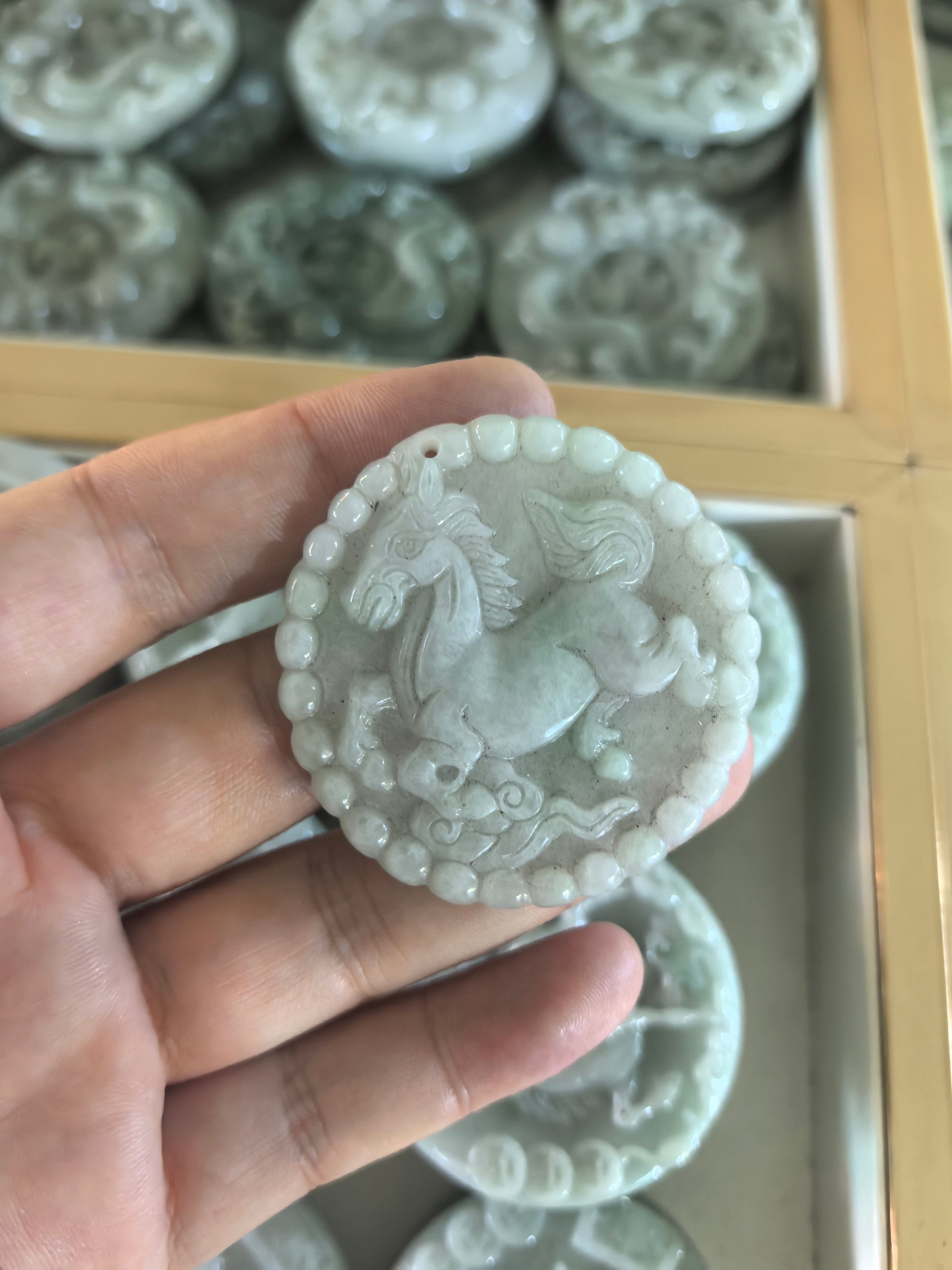 Jade Horse Pendant