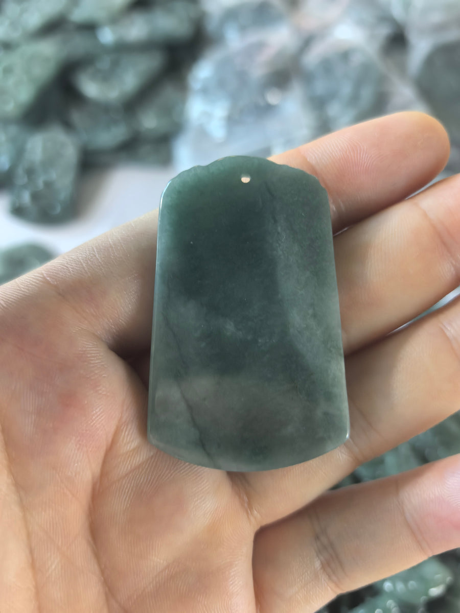 Jade Dragon Pendant - Guatemalan Style