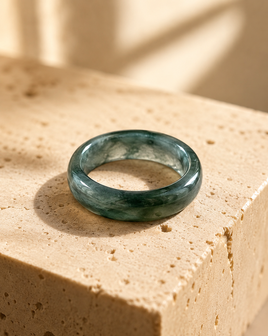 Jade Ring - Guatemalan Style