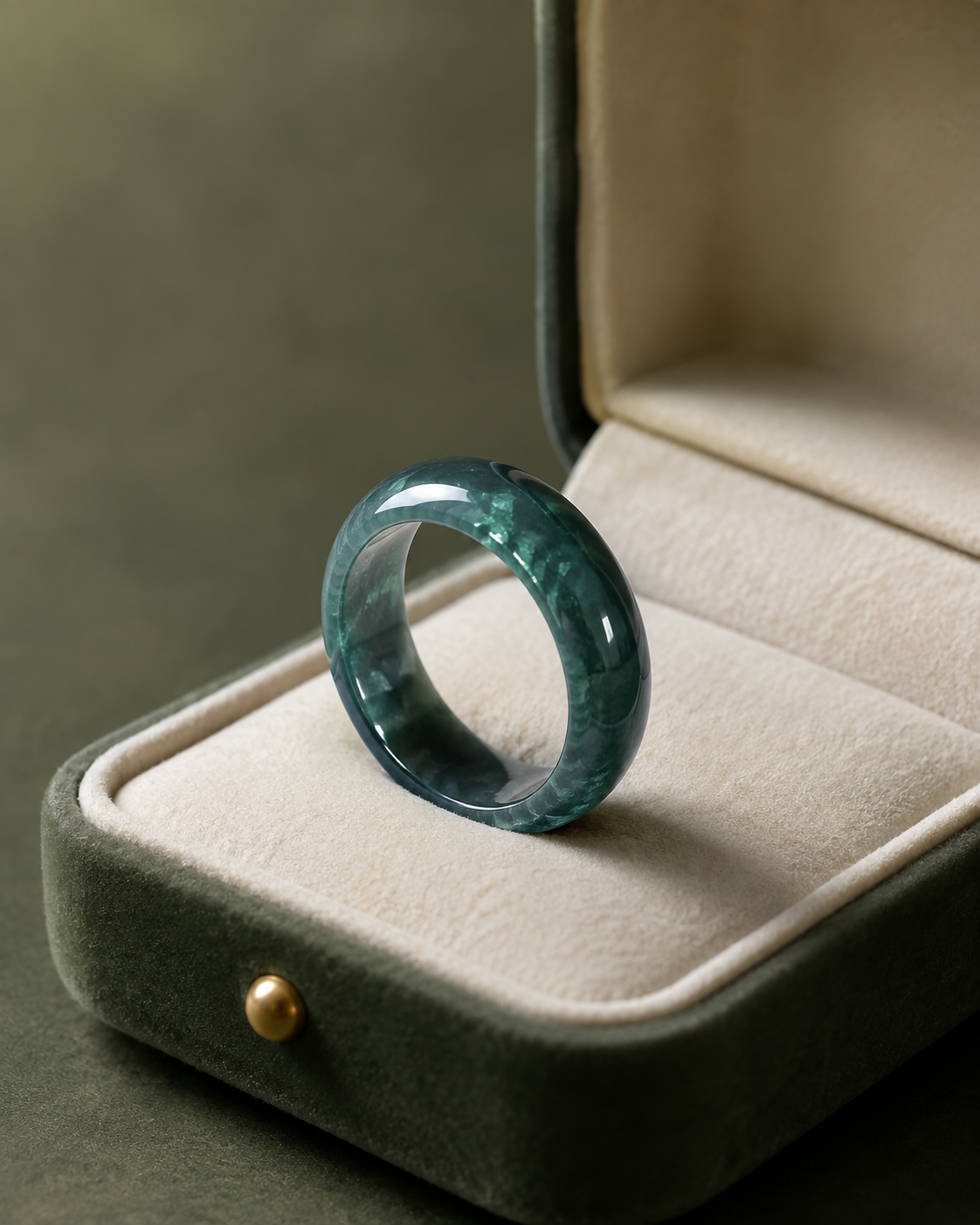 Jade Ring - Guatemalan Style